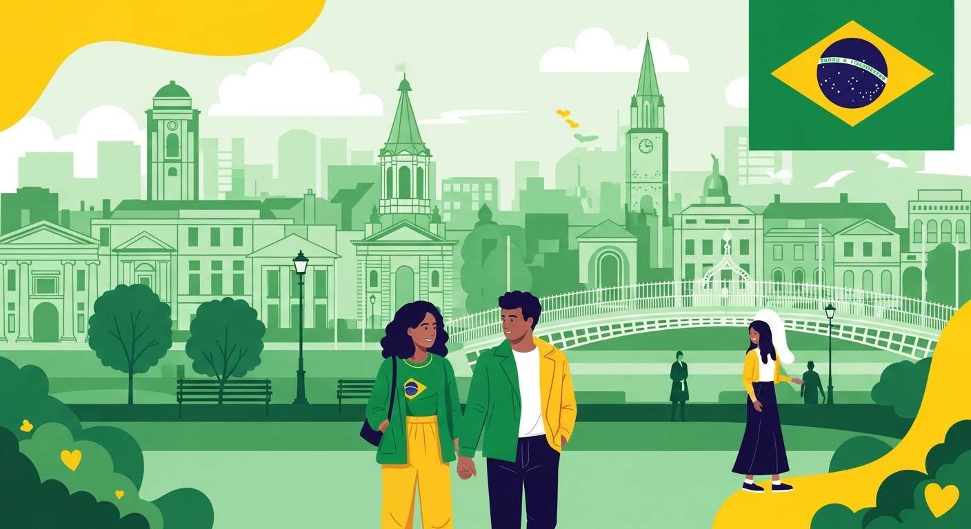Namoro na Irlanda para Brasileiros: Guia Completo para Encontrar o Amor em Dublin