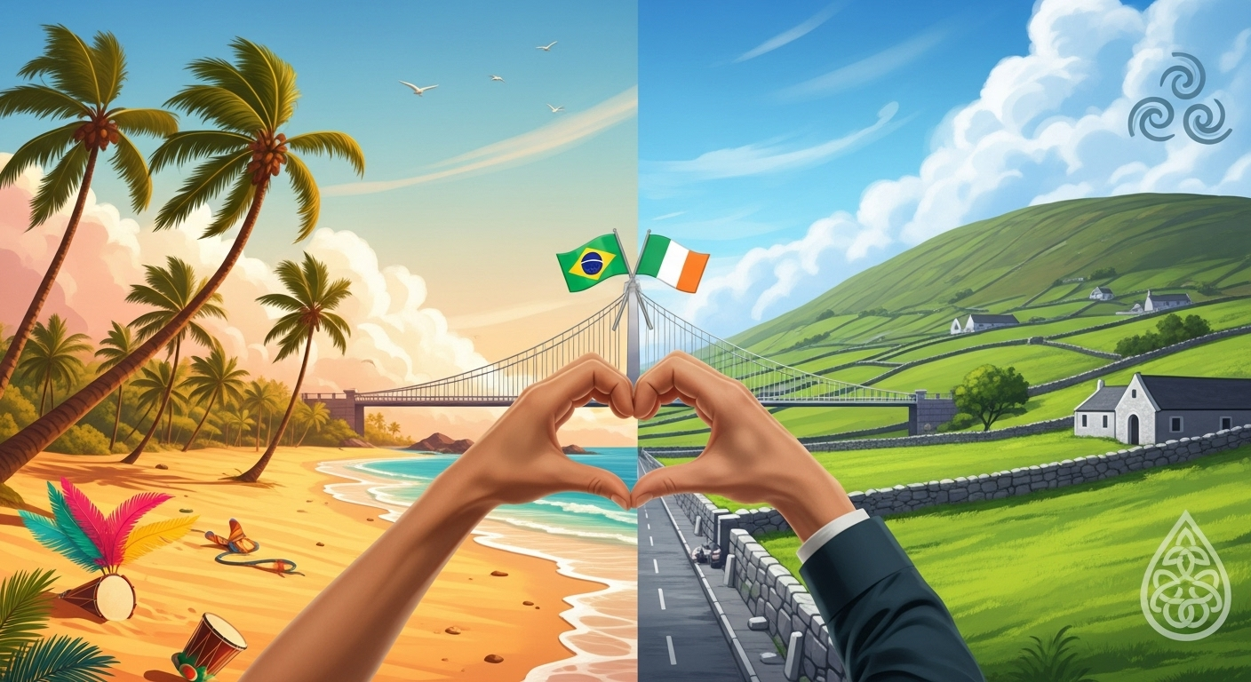 Relacionamento Intercultural na Irlanda: Como Brasileiros e Irlandeses Criam Amor Duradouro