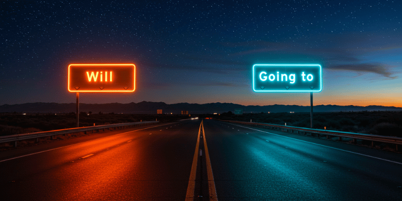 Diferença entre ‘Will’ e ‘Going to’: Regras, Exemplos e Erros Mais Comuns